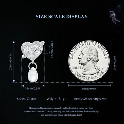 Butterfly Planet Charm