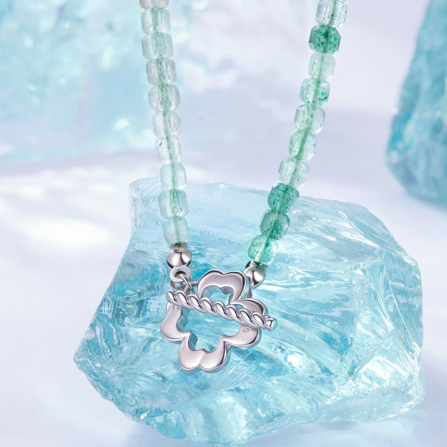 Strawberry Quartz Luck Necklace