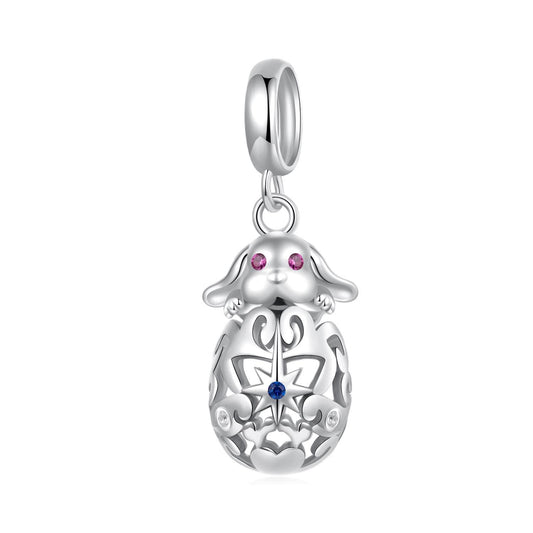 Easter Rabbit Pendant Charm
