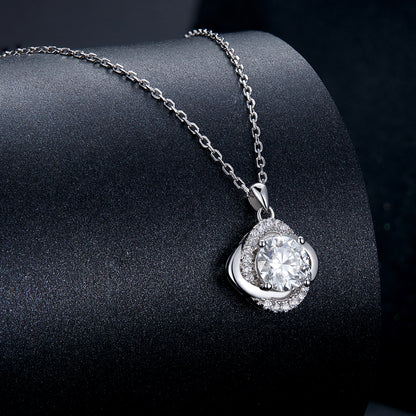 Sparkling Moissanite Necklace