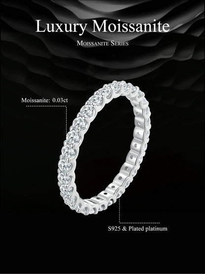 Moissanite Ring
