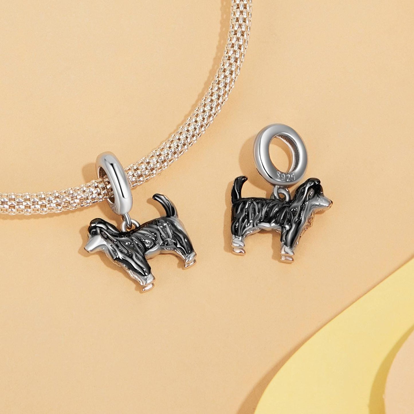 Border Collie Pendant Charm