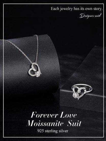 Eternal Love Moissanite Necklace