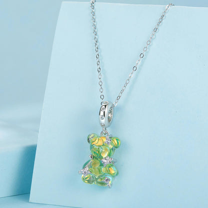 Dreamy Bear Pendant Charm