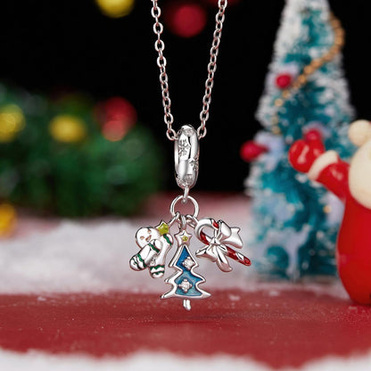 Festive Christmas Pendant Charm