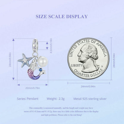 Mermaid Pendant Charm