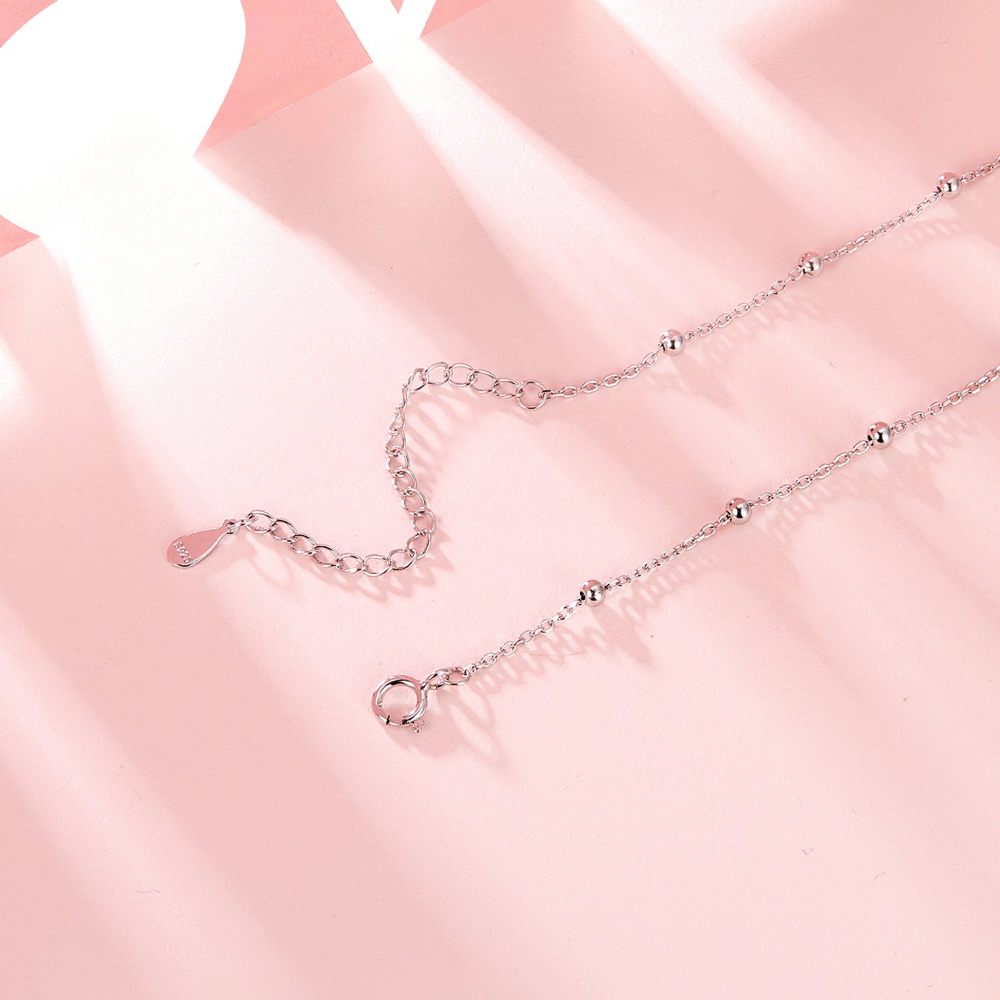Jet Black Airplane Necklace