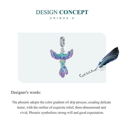 Phoenix Pendant Charm