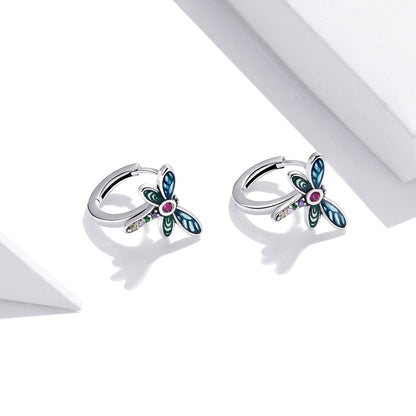 Vintage Dragonfly Earrings