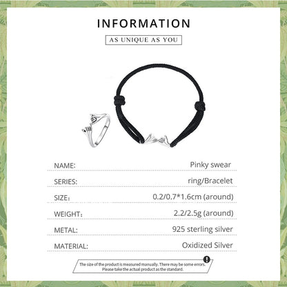 Hand-in-Hand Woven Bracelet
