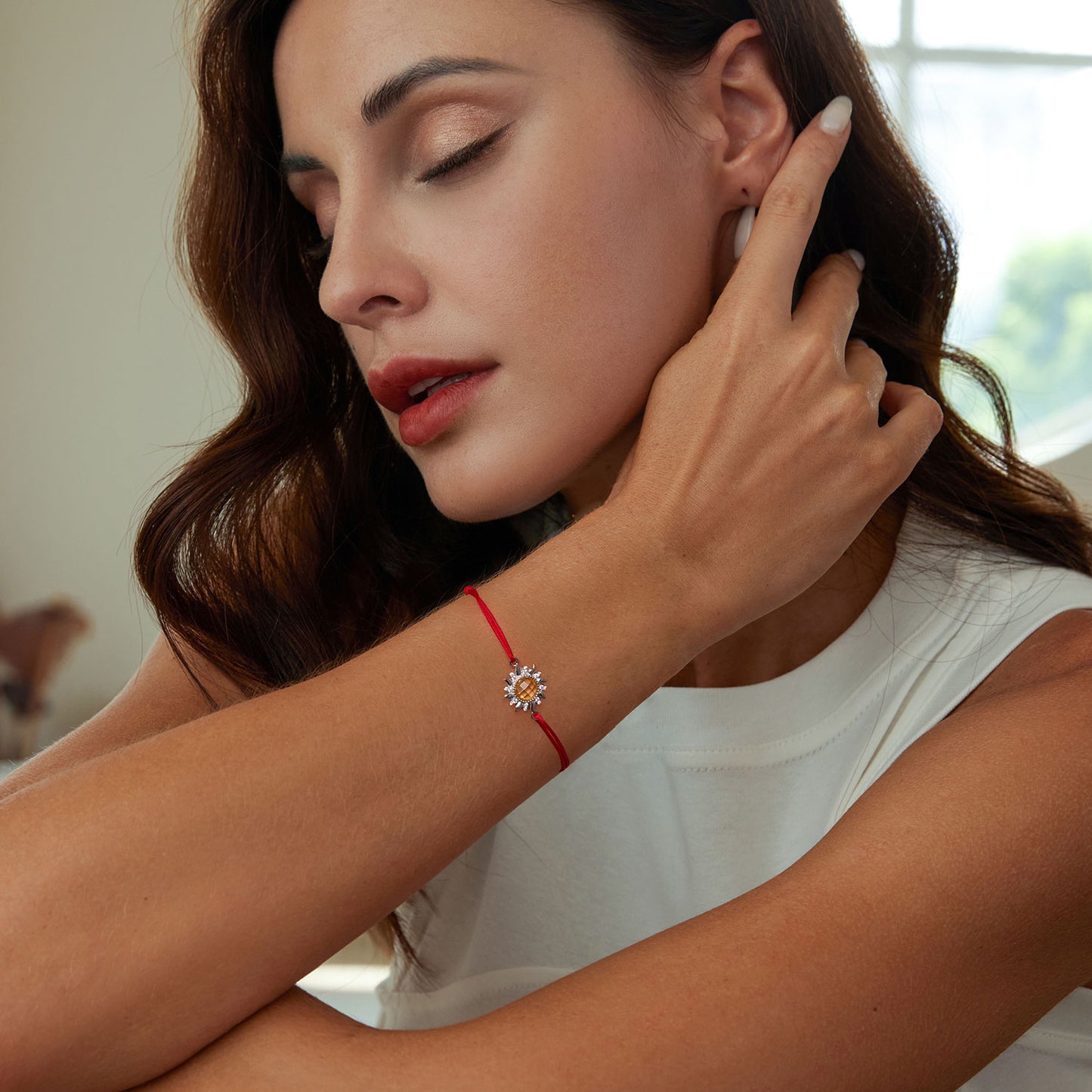 Sun Charm Bracelet