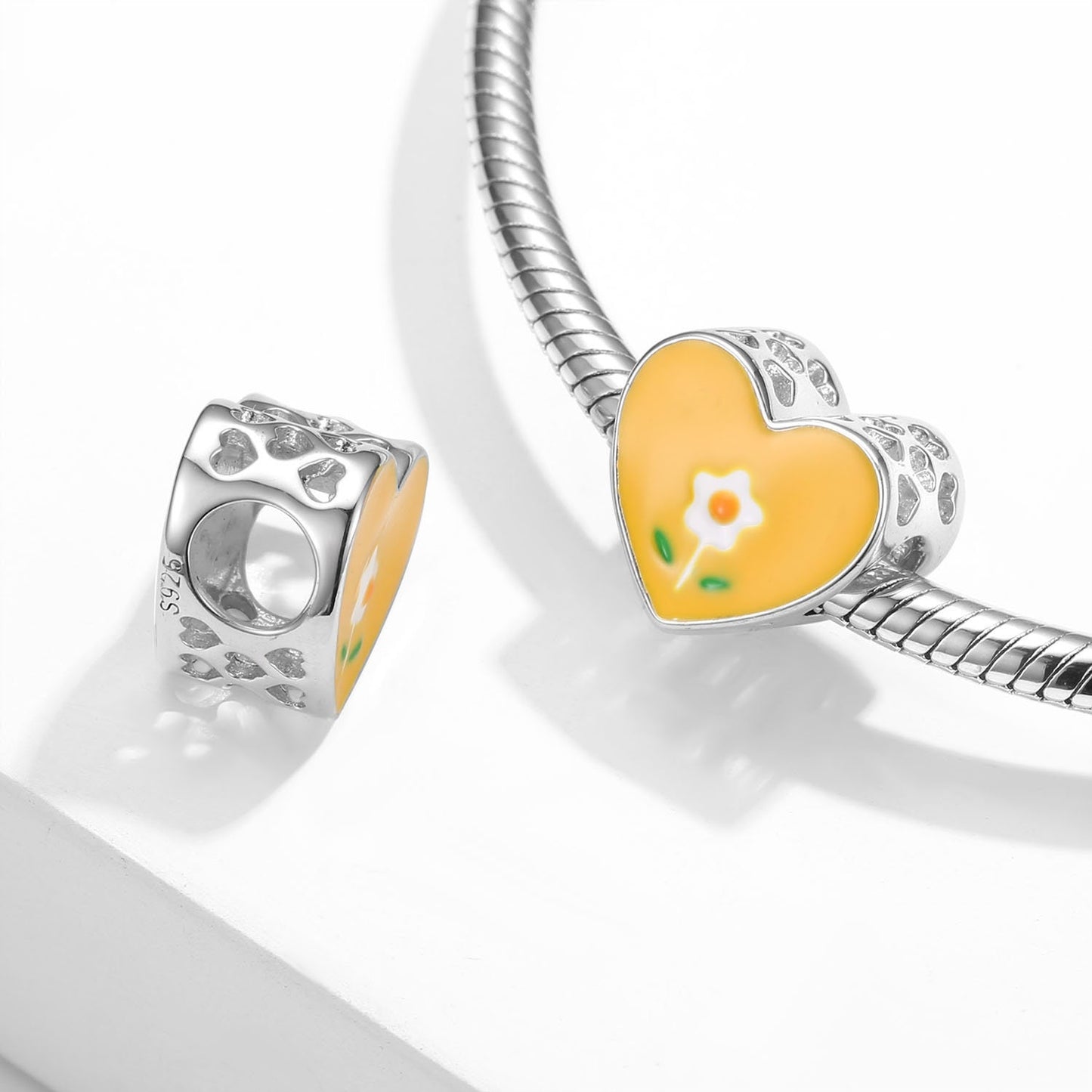 Little Yellow Flower Charm