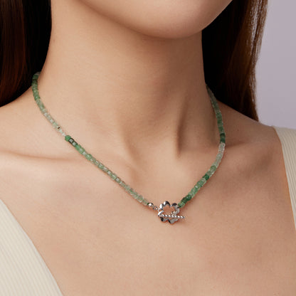 Strawberry Quartz Luck Necklace