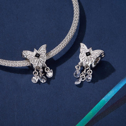 Cross Butterfly Charm