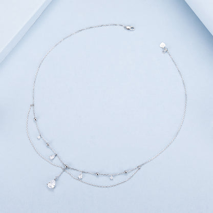 Teardrop Fringe Necklace