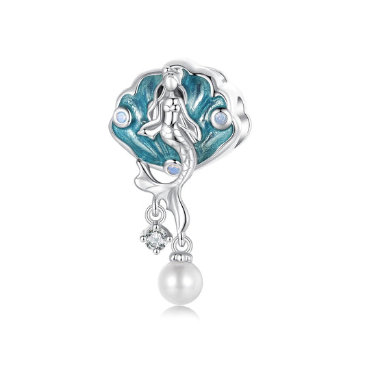 Shell Mermaid Charm