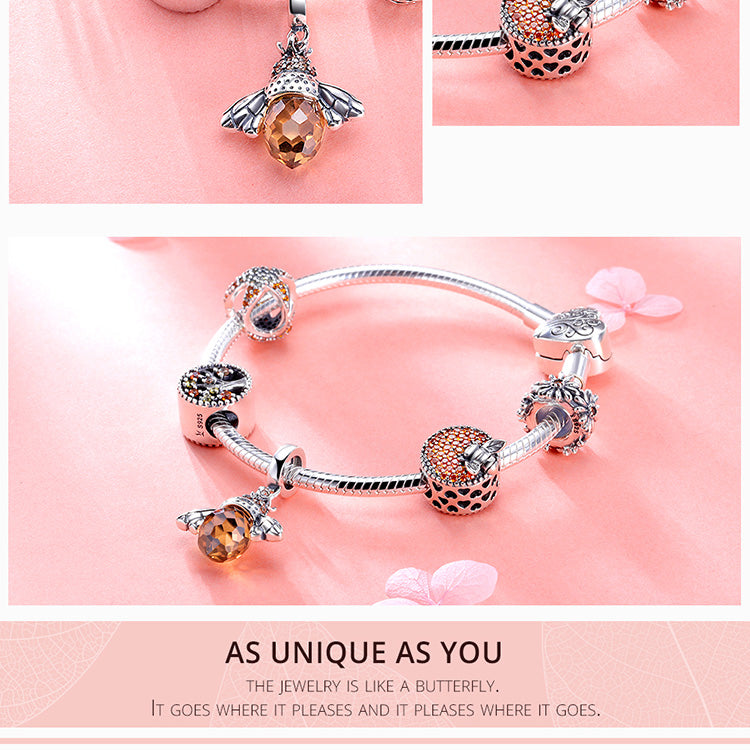 Nature-Inspired Beaded Bracelet