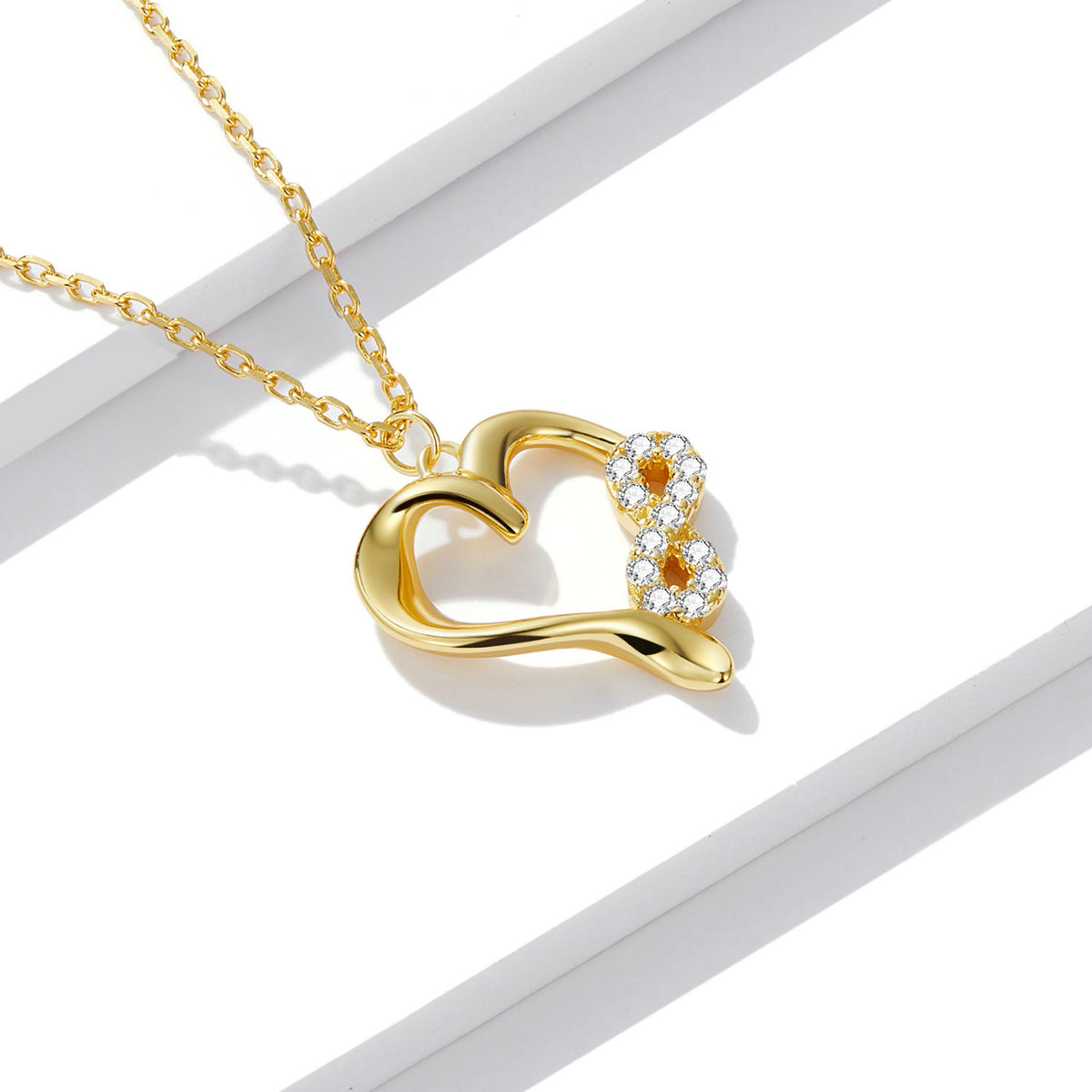 Eternal Heart Pendant Necklace