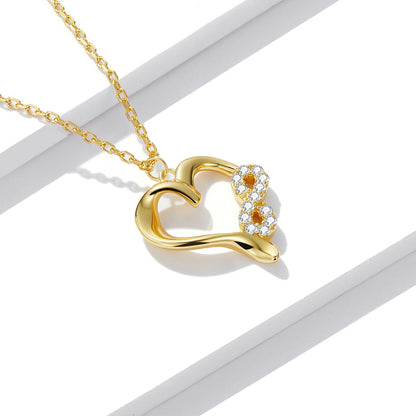 Eternal Heart Pendant Necklace