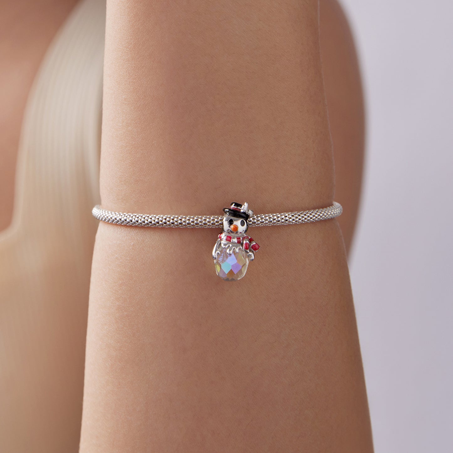 Christmas Snowman Beads Charm
