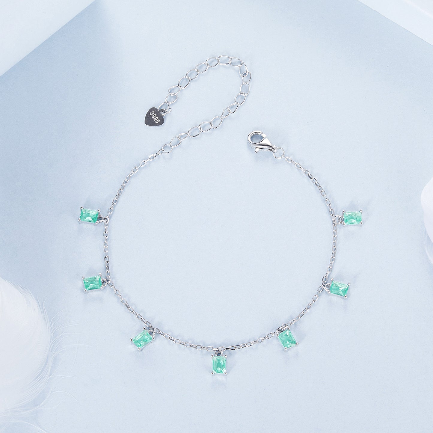 Turquoise Tassel Bracelet