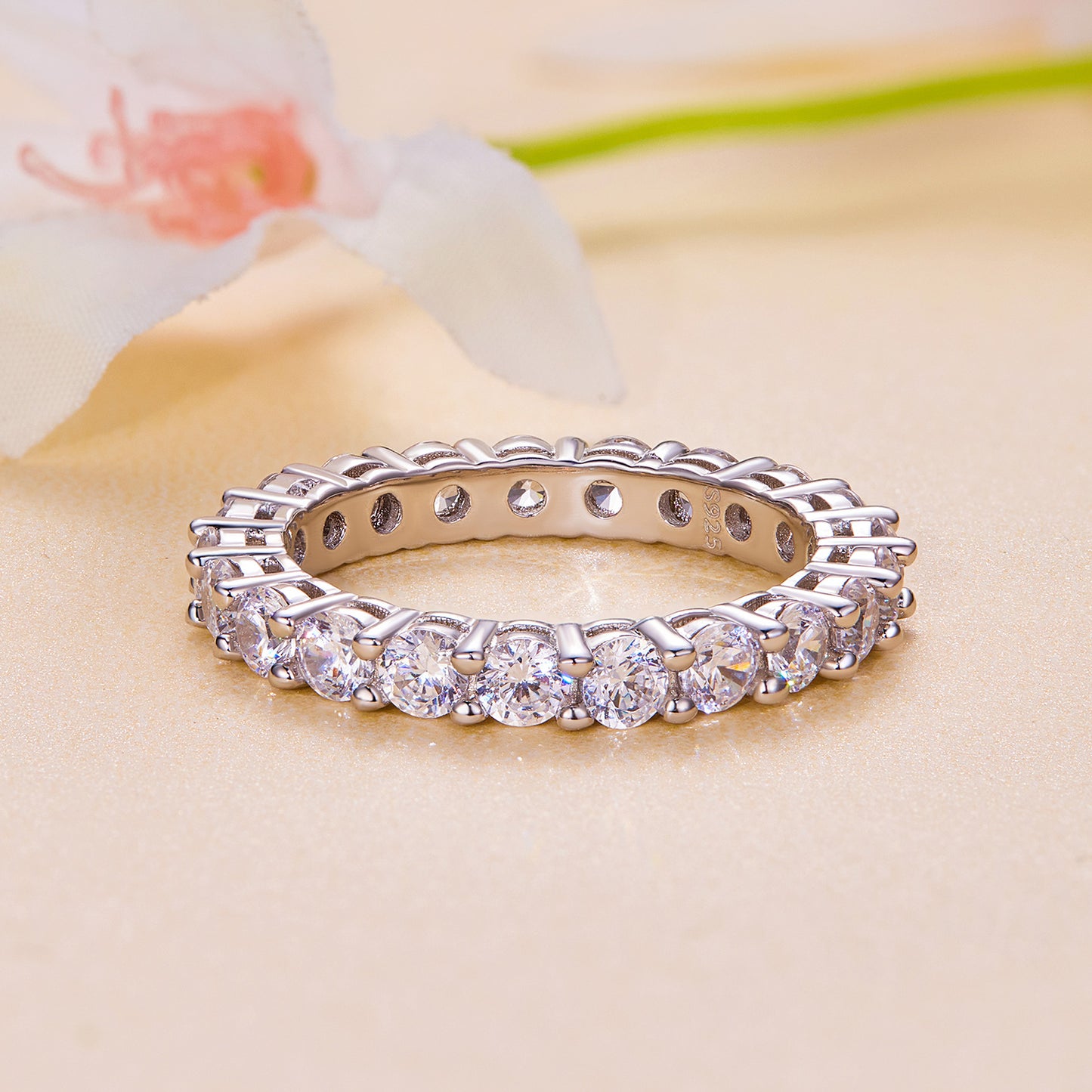 Dazzling Moissanite Ring