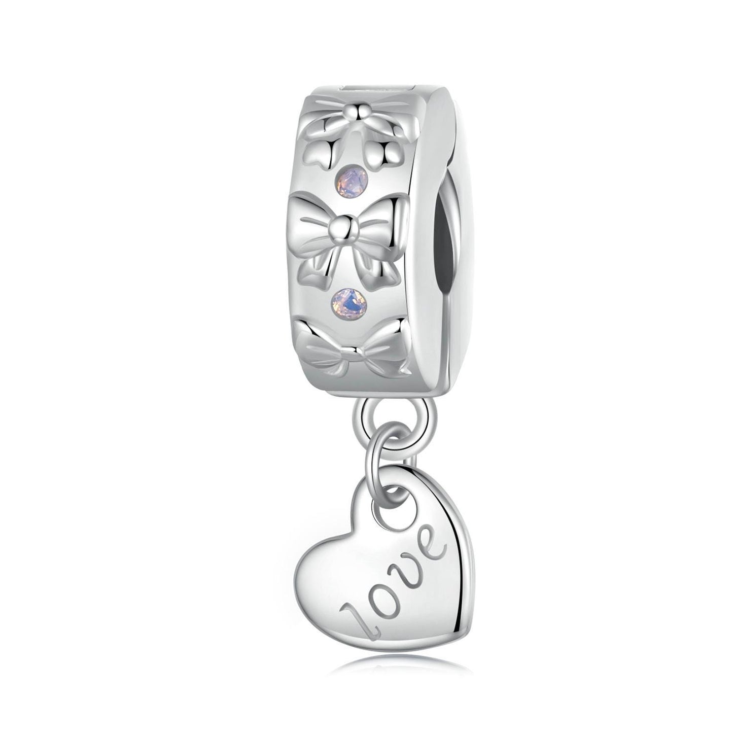 Bow Stopper Beads Charm