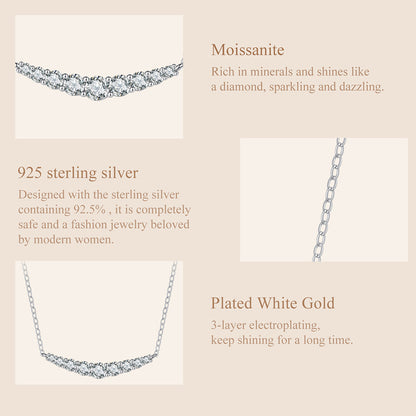 Smiling Face Moissanite Necklace