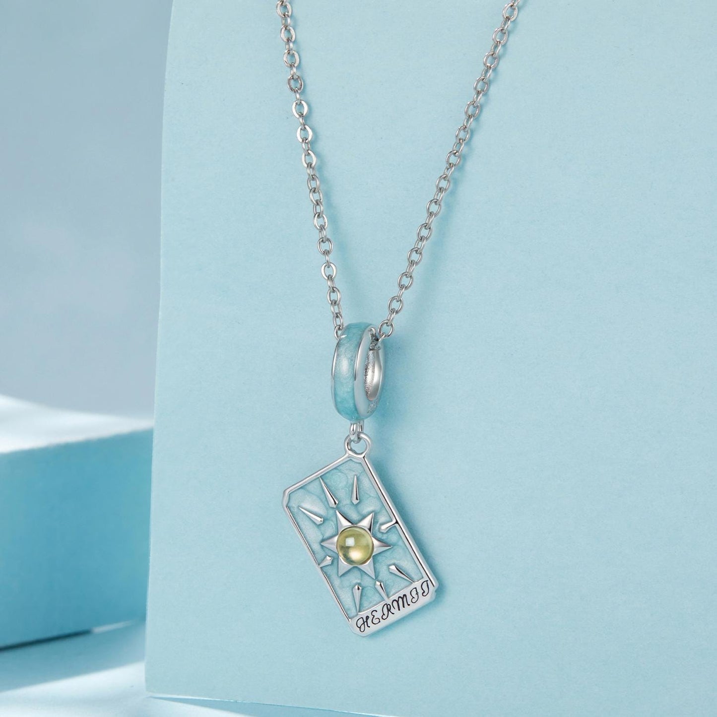 Hermit Tarot Pendant Charm