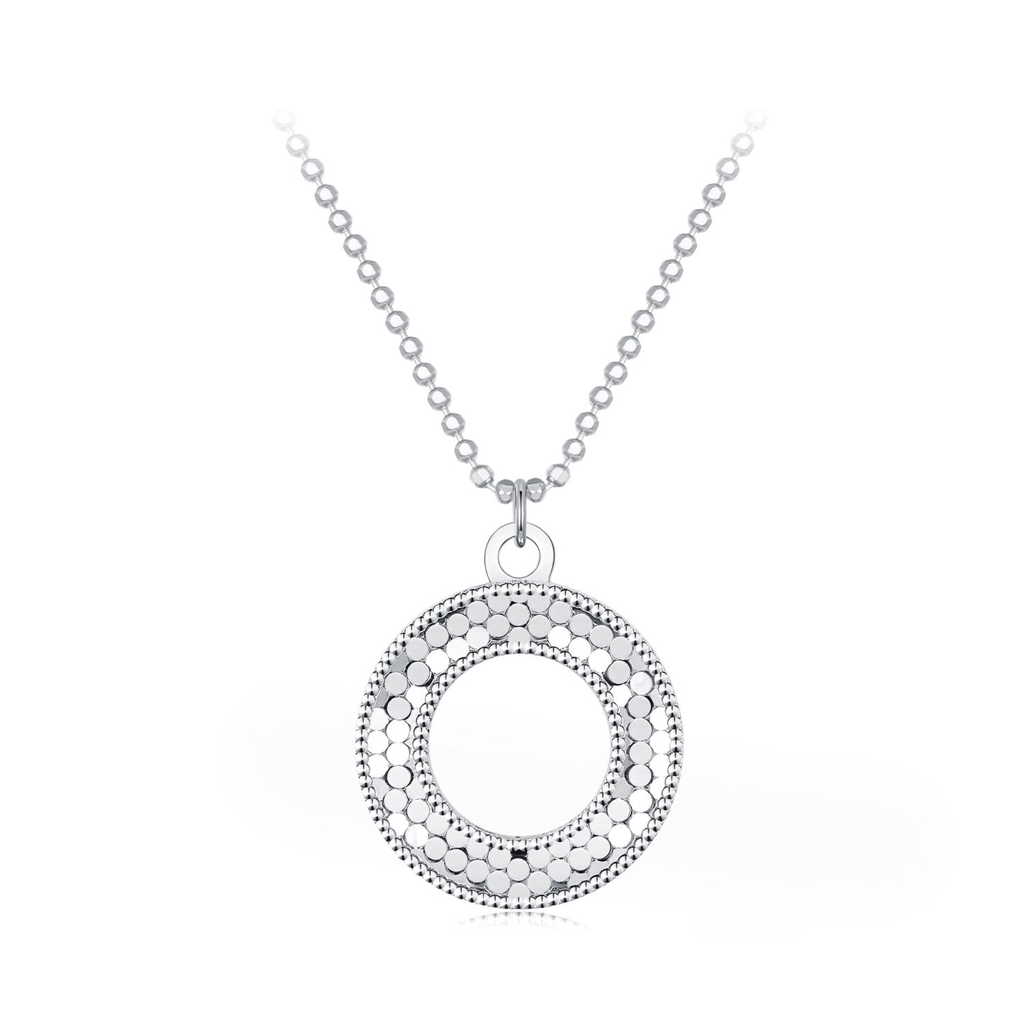 Sparkling O-Ring Necklace