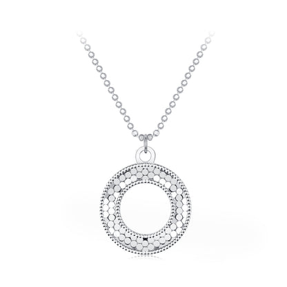 Sparkling O-Ring Necklace