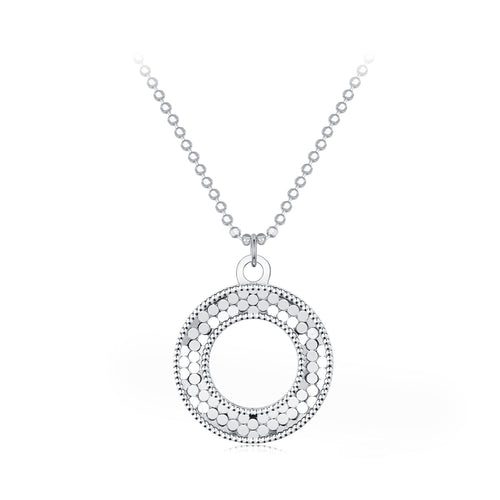 Sparkling O-Ring Necklace