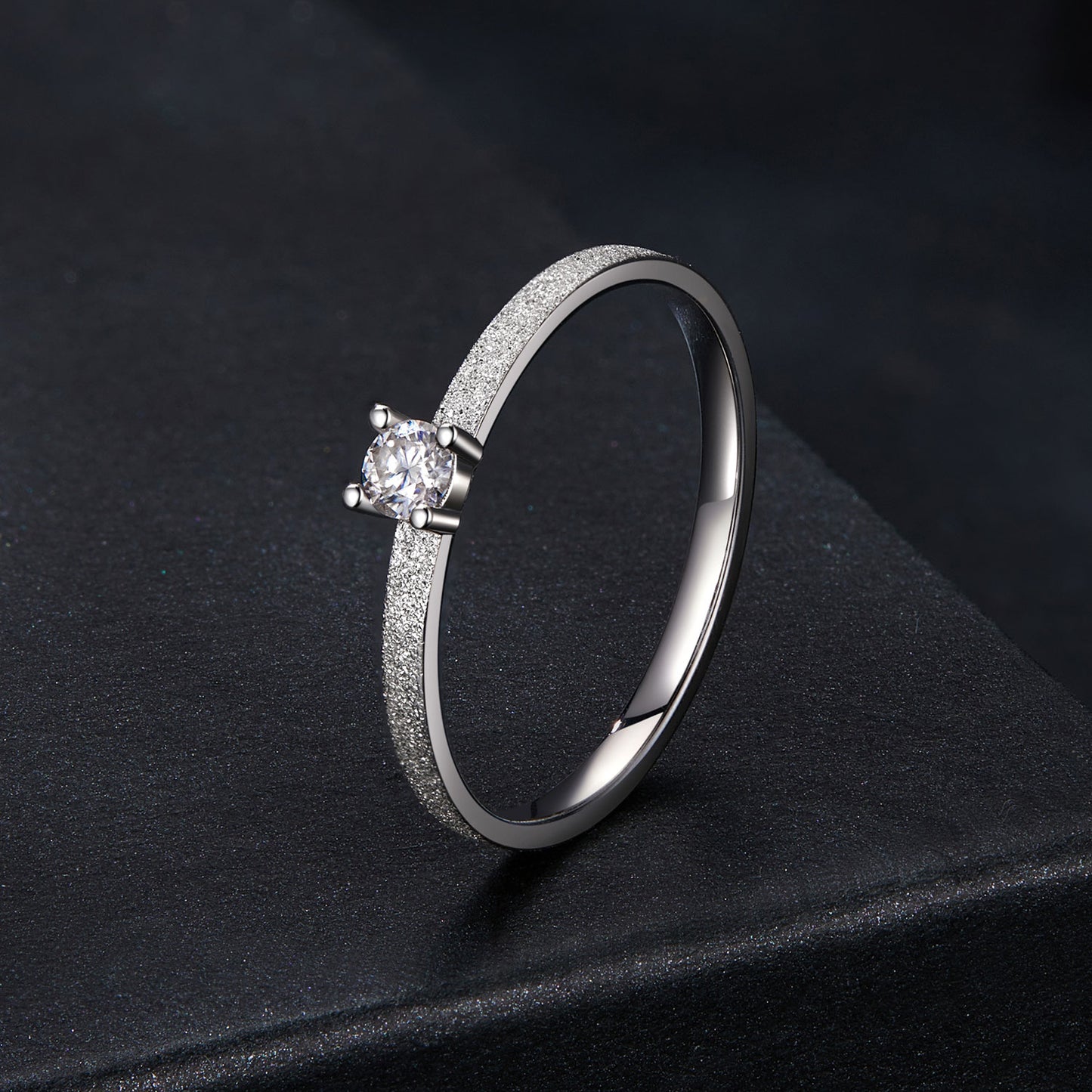 Starlight Moissanite Ring