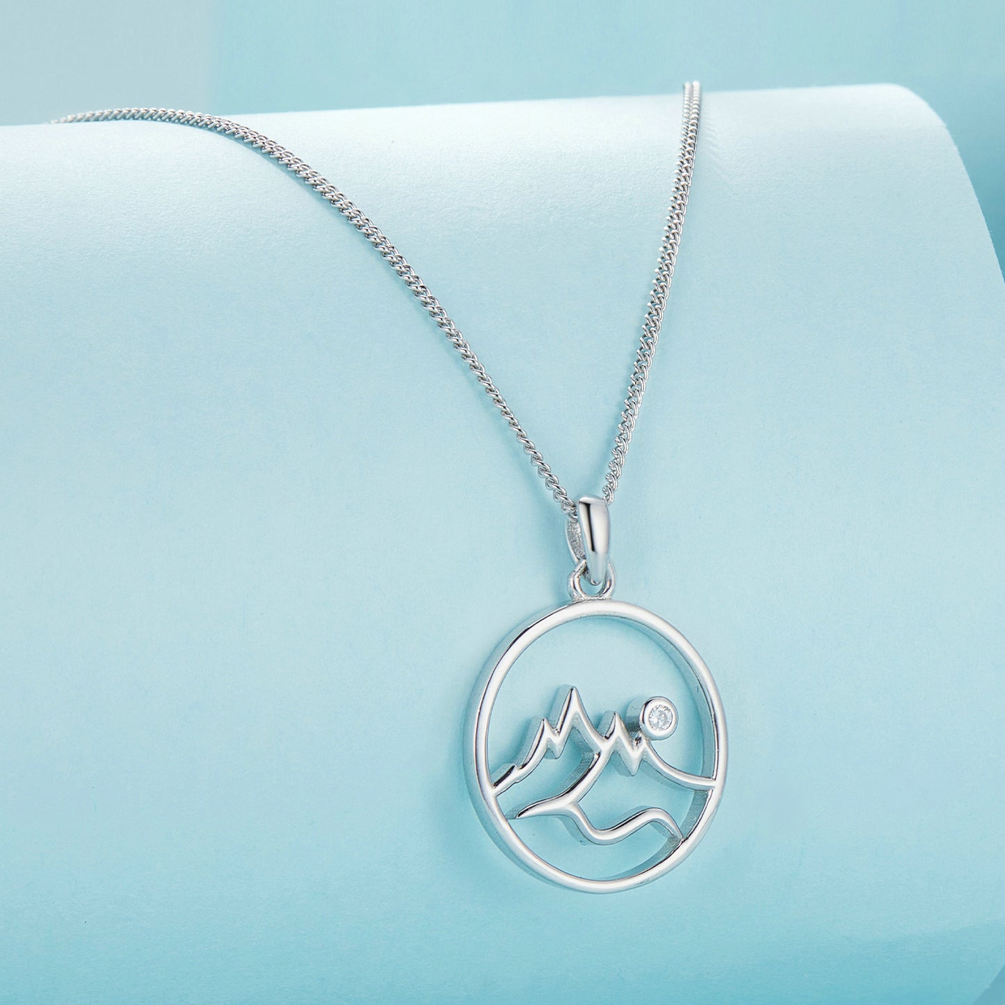 Mountain Silhouette Necklace