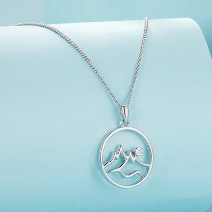 Mountain Silhouette Necklace