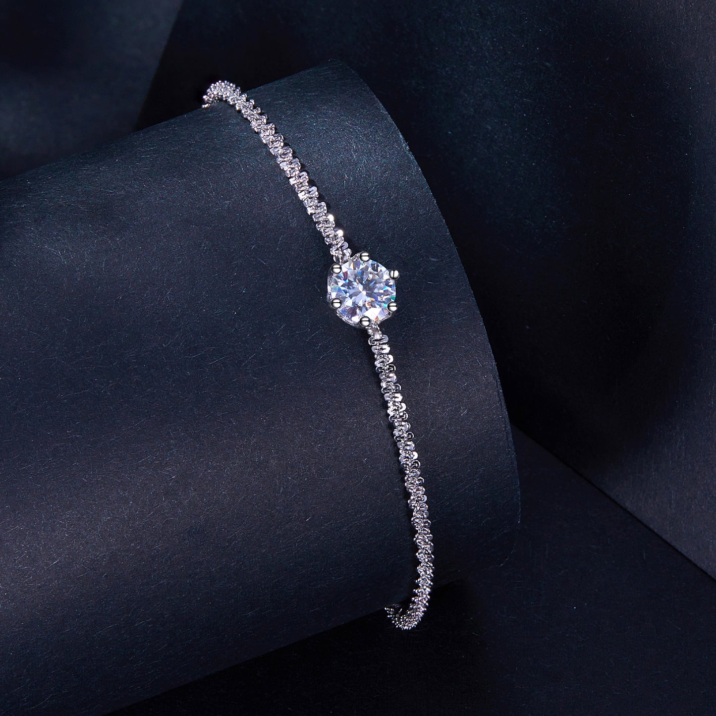 1ct Moissanite Bracelet