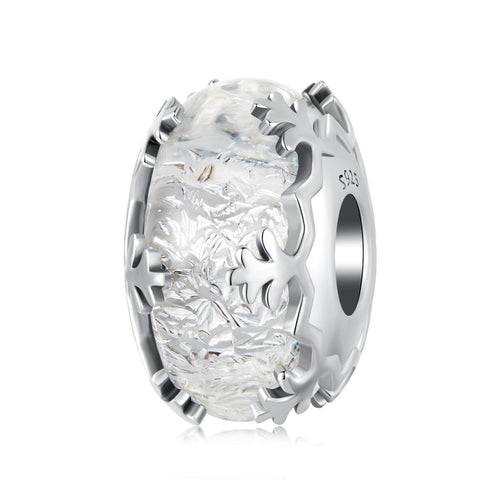 Ice Crystal Murano Beads Charm