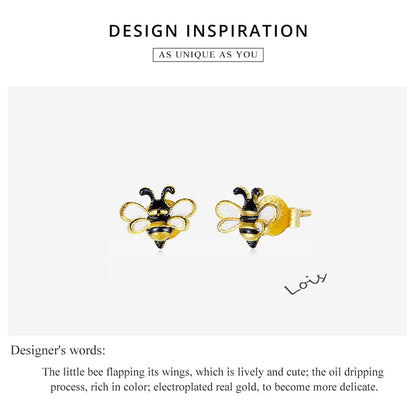 Bee Stud Earrings