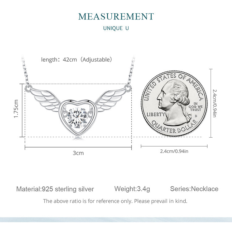 Graceful Winged Necklace