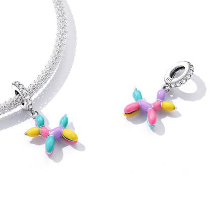 Balloon Dog Pendant Charm