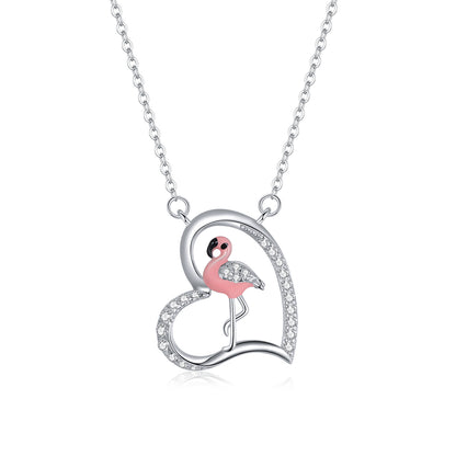 Flamingo Romance Necklace