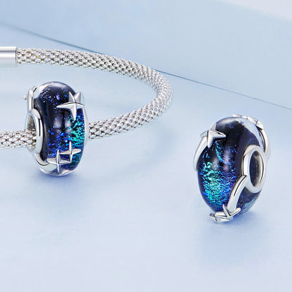 Starry Glass Bead Charm
