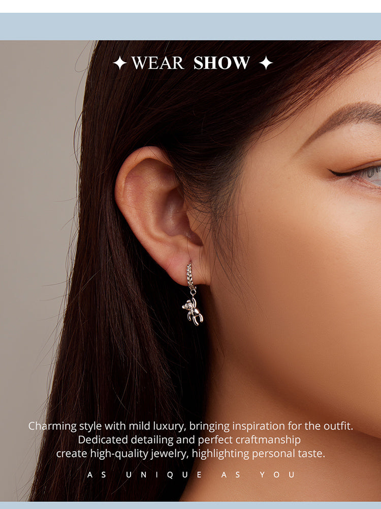 Compact Twisted Clip-On Earrings
