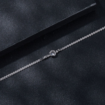 0.5ct Sparkling Moissanite Bracelet