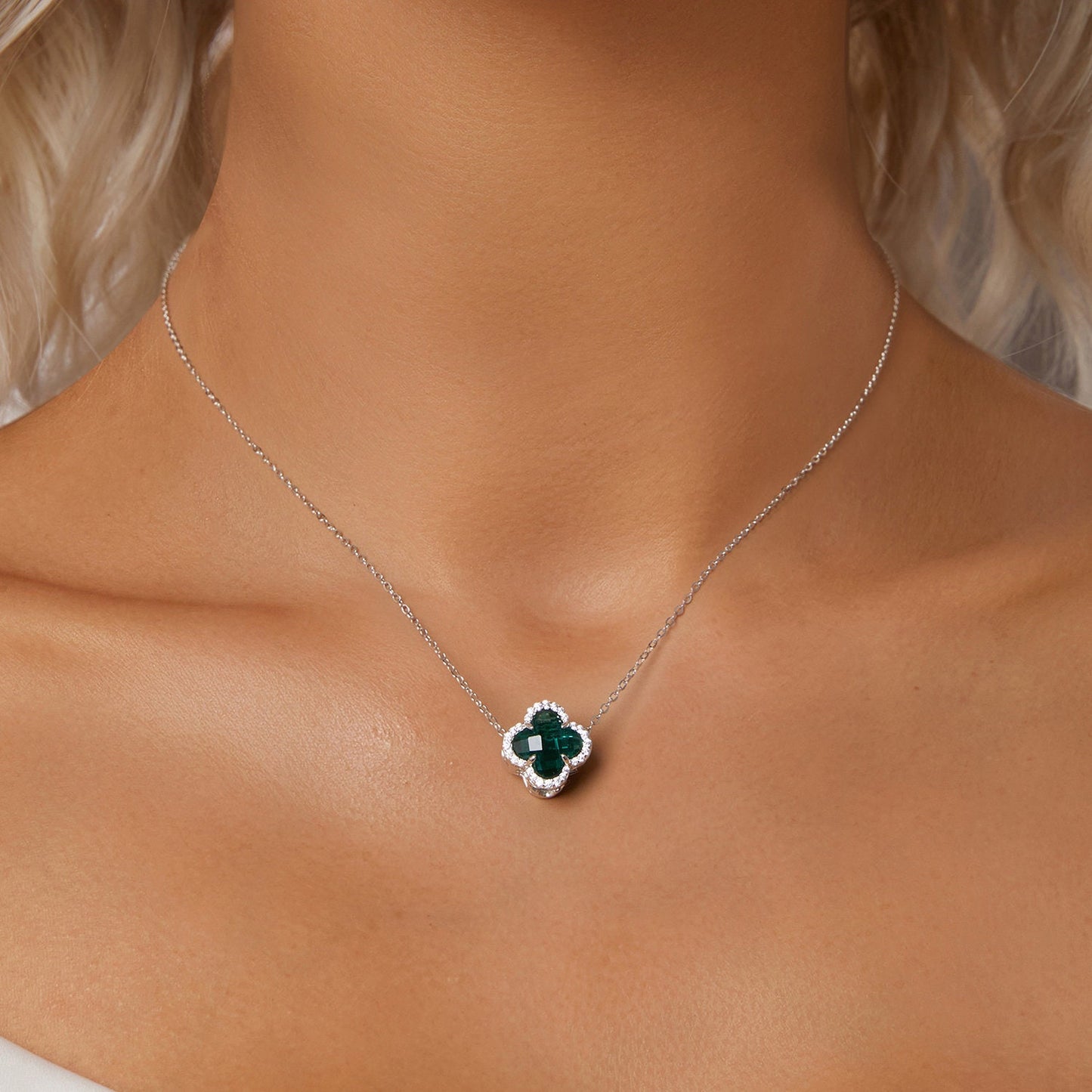 Four-leaf Clover Charm