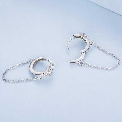 Star-shaped Clip-On Earrings