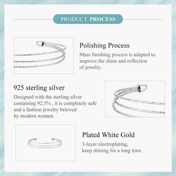 Minimalist Multi-layer Bangle