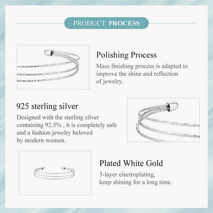 Minimalist Multi-layer Bangle
