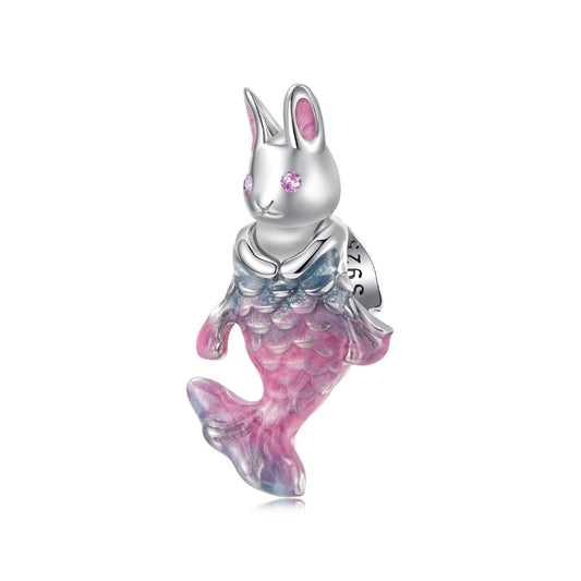 Mermaid Rabbit Charm,
