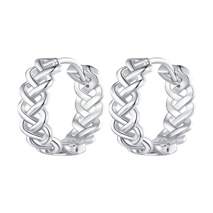 Braided Clip-On Earrings